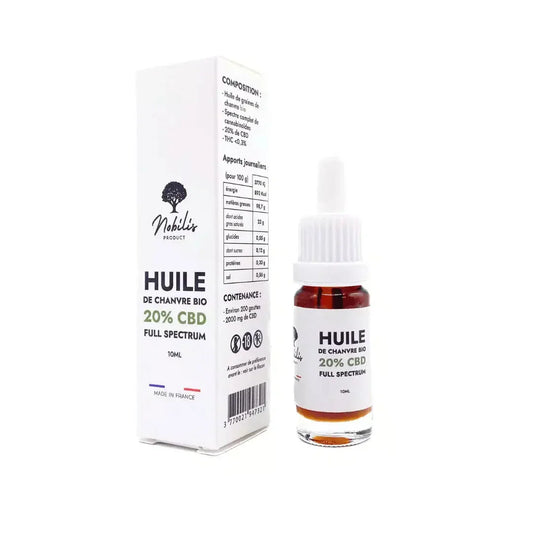 Huile CBD 20% Full Spectrum - Nobilis - Dynamite CBD